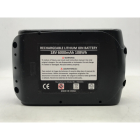 Batería Makita 18 V 6,0 Ah BL1860B RMA06L, 1 pieza