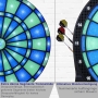 Электронный дартс Turnart Профессиональный дартс со светодиодными цифрами и 6 стрелками