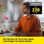 Kärcher Air Purifier AF 20, Air Flow Rate: 220 m³/h, Up to 40 m² Rooms, Eliminat