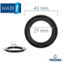 tecuro universal lip seal Ø 43 mm, for strainer baskets - strainer basket valve