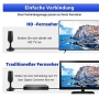 Антенна DVB-T2, внутренние телевизионные антенны дальнего действия на 360°