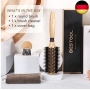 BESTOOL Round Brush Boar Bristles with Nylon Pins Professional Hair Styling Brush