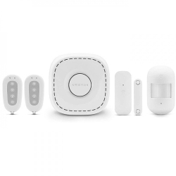 Kit de sistema de alarma inalámbrico Smanos Wifi W220 - Compatible con Alexa, Google Assistant, IFTTT, sistema de alarma inteligente para el hogar