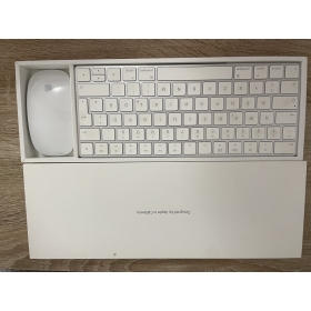 Клавіатура Apple A1644 MLA22D/A та Magic Mouse A1296 MB829Z/A (німецька QWERTZ, оригінальна упаковка)