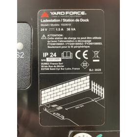 Зарядная станция газонокосилка-робот Yardforce Yard Force 24V