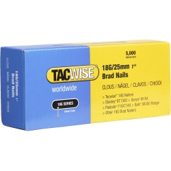 Tacwise 0396 18G 25mm Headless Nails
