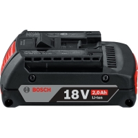Bosch Professional GBA 18 V 2.0 Ah M-B 2607336906 slide-in battery