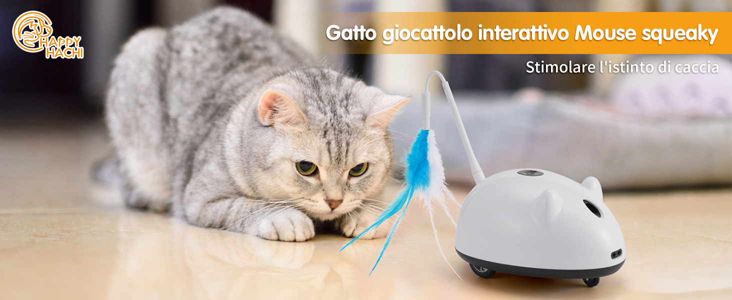 Interactive toys for cats