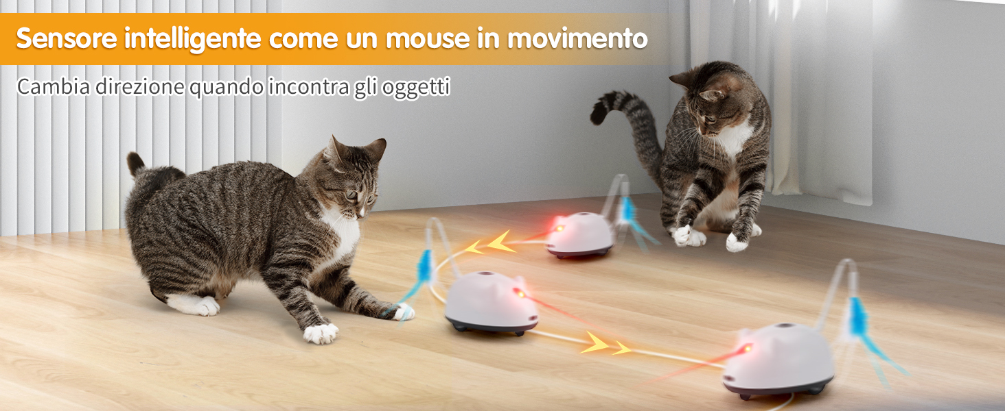 Interactive toys for cats