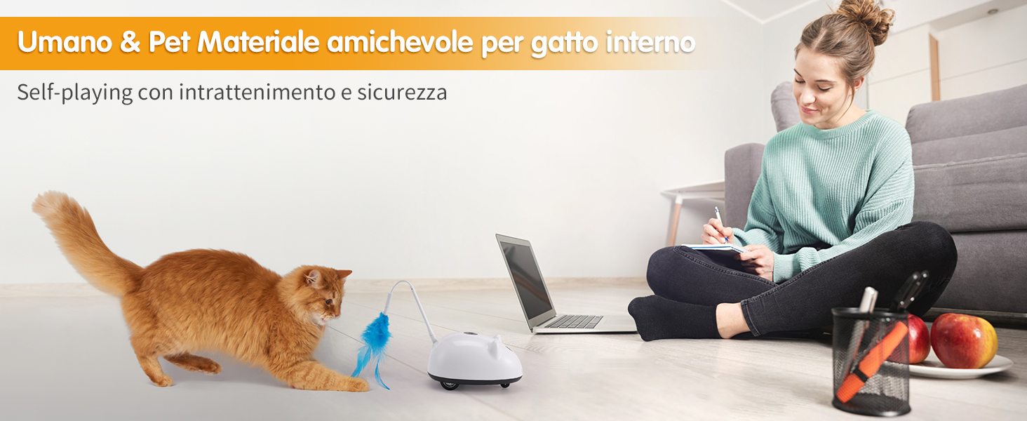 Interactive toys for cats