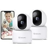 GALAYOU 2K WiFi Indoor Security Camera, Home Surveillance IP Camera with Night Vision in...