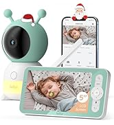 Boifun baby monitor with camera app, 2K HD image, PTZ 355°/60°, 4 x zoom, automatic tracking, wines, etc.