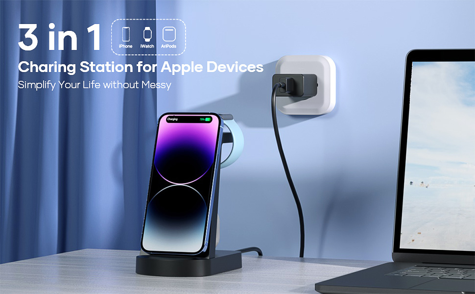 Wireless Charger 3 in 1 