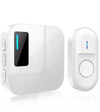 Campanello Senza Fili per Casa, Wireless Doorbell Impermeabile IP55 per Esterni, 300M Operativo a...