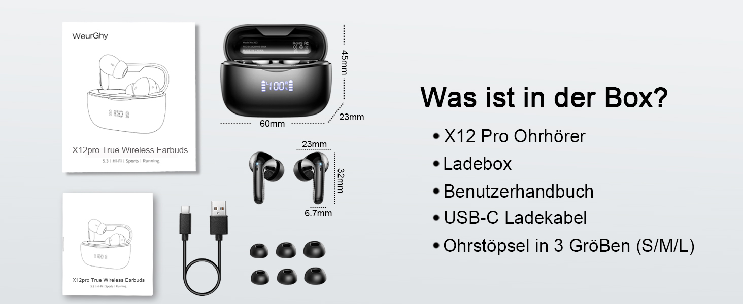 Wireless Headset Packaging Appearance