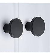 goldenwarm 4 pieces furniture knobs matt black drawer knob furniture knobs black cabinet knob vintage...