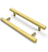 goldenwarm 5 pieces furniture handles gold handles for kitchen cabinets gold -LS1212GD96 furniture handles 96mm k...