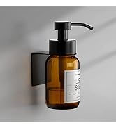 goldenwarm 250ml soap dispenser wall mounting without drilling soap dispenser glass stainless steel pump head ...