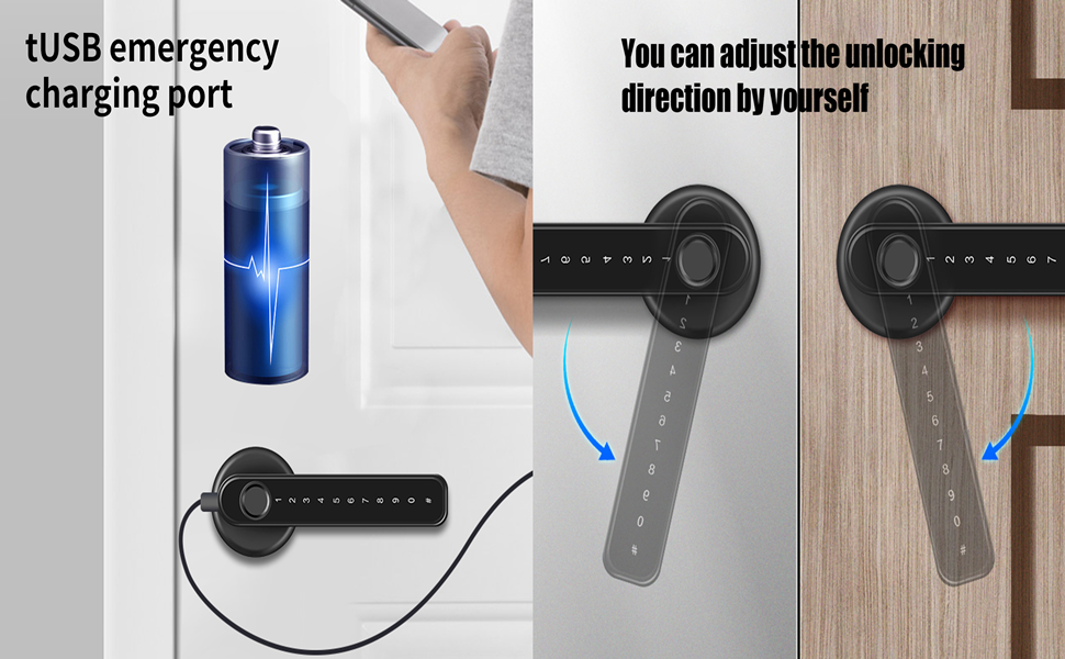 Fingerprint door lock