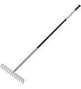 Cellfast universal rake, leaf rake made of metal REGO ideal for leveling, breaking up soil...