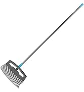 Cellfast leaf rake - large IDEAL [525 mm], length 1780 mm, for raking leaves, grass and other...