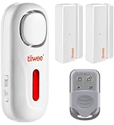 tiiwee A1 alarm system for the house - window alarm door alarm with remote control - alarm system without subscription...