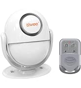 tiiwee A2 PIR motion detector alarm with remote control – 120 dB – motion detector with alarm function