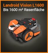 Landroid Vision L1600 Wr216E bis zu 1600 m² Schnittfläche