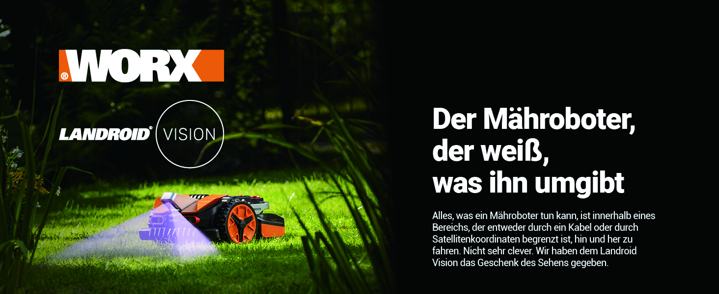 WORX Landroid Vision Mähroboter